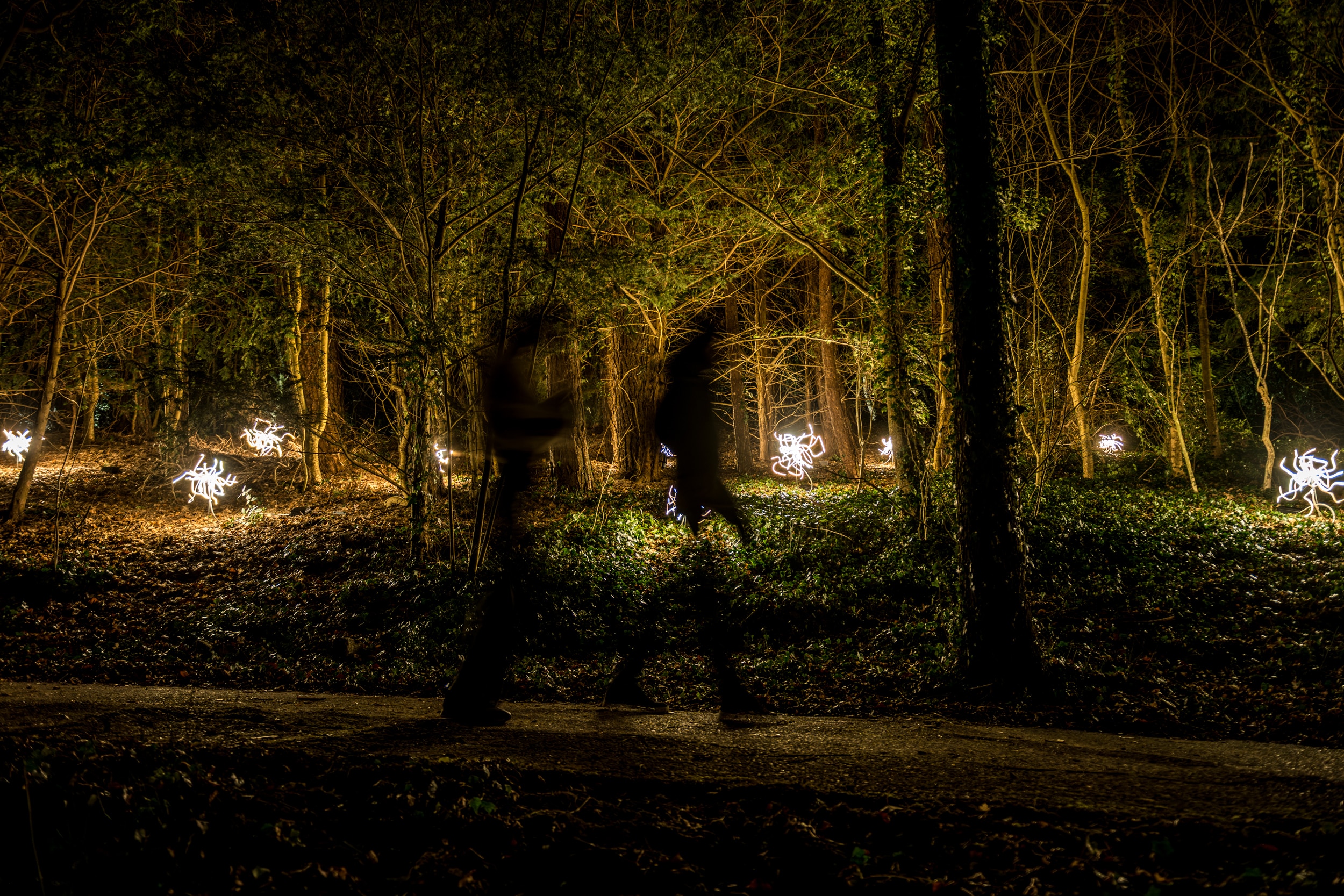 Lichtkunstwerk White Noise Licht Festival Caprera 2026