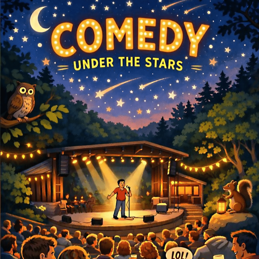 Comedy under the stars